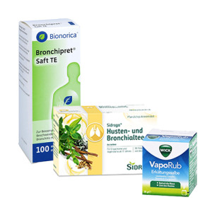 Set (schleimiger) Husten